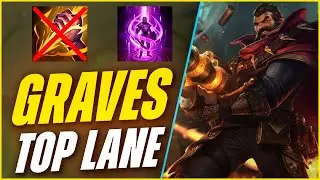 BEN BU KARAKTERİ BOŞUNA JUNGLEDA OYNAMIŞIM | GRAVES TOP LANE ÇOK TEHLİKELİ | GRAVES VS RİVEN