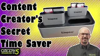 Content Creator Tip: 8 SD Card Video Editing Kingston Workflow Station