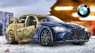 Заброшенная модель BMW M3 G80 | Восстановление мощного миниатюрного автомобиля