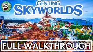 Genting Skyworlds WALKTHROUGH - FULL TOUR - Theme Park on Top of a Mountain - Malaysia - 2024