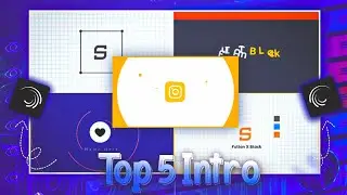 Top 5 Intro Preset On Alight Motion | How To Make Intro | Best Intro For Preset | Fultan Black