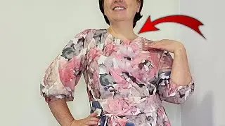 💥THE SEAMSTRESS' SECRET: How to upsize a tight neckline easily and simply