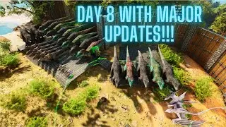 Why This Base Upgrade Method is a Game Changer In Ark On Day 8