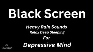heavy rain sounds for relax sleeping #shorts #mkhann #rain #blackscreenstatus #blackscreen