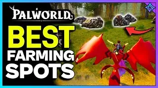 Palworld: Best Farming Spots in Early to Midgame! (Ore, Coal, Sulfur, Quartz)