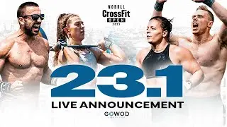 CrossFit Open Workout 23.1 Live Announcement