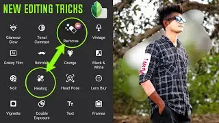 New Snapseed Face White + Background Change Photo Editing Tricks | Snapseed Background Colour Change