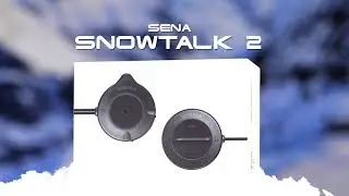 Sena Snowtalk 2 | Bluetooth Headset with Intercom for Snow Helmets