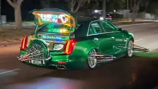SLAB Car Culture on the streets of Houston, Texas!