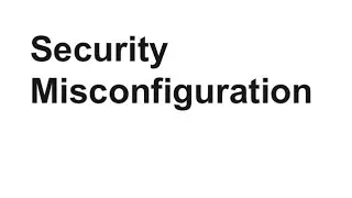 Misconfiguration | Cyber attacks and Threats | Cyber security | Laughing Bomb