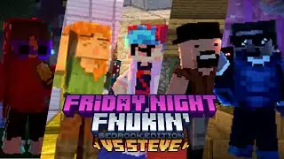 Friday Night Funkin' vs Steve Full Gameplay | (FNF/Hard mod)