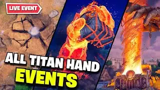 Fortnite | FULL TITAN HAND & PANDORA'S BOX Live Event Compilation - HD