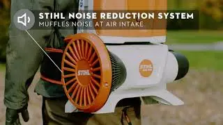 STIHL BGA 300 Professional Battery Powered Blower - Noise Reduction