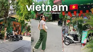korea to vietnam 🇰🇷🇻🇳 danang, local food, aesthetic neighborhoods, culture shock 🛵 travel vlog