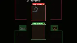 Junior developer vs senior developer 
