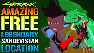 Cyberpunk 2077: Amazing FREE Legendary Sandevistan Cyberware! Location After Update!