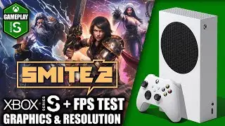 Smite 2  - Xbox Series S Gameplay + FPS Test