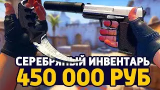 САМЫЙ КРАСИВЫЙ СЕРЕБРЯНЫЙ ИНВЕНТАРЬ ЗА 450 000 РУБЛЕЙ В КС ГО - РИЧ ЗАКУПКА В CS:GO // ЗАКУПКА КСГО