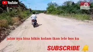 ini la perbedaan jalan ROHIL ROKAN HILIR DAN ROHUL  ROKAN HULU. RIAU