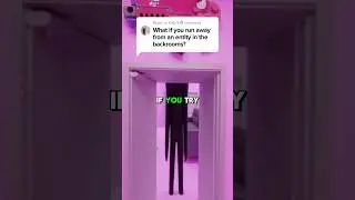 ⚠️WHAT IF YOU RUN FROM AN ENTITY IN THE BACKROOMS - FOUND FOOTAGE⚠️ 