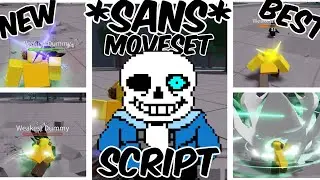 *NEW*💪☠️Roblox tsb script | Sans moveset | Custom VFX dragon effects | Respawn ability | WORKS OP🔷💀
