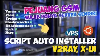Install V2ray Di VPS, Script Auto Insall V2ray Dengan Panel X-UI (Websocket, TLS, CDN)