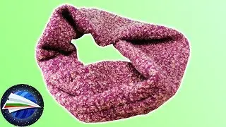 Уший си шал. Бързо и лесно. Шиене за начинаещи