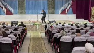 Байрам концертидан лавҳа.