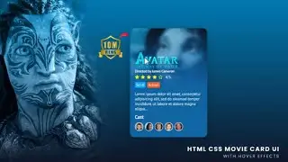 I Designed Avatar Movie Cards In 3D! 