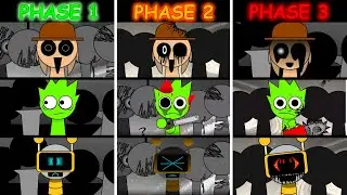 Phase 1 VS Phase 2 VS Phase 3 in Sprunki Sprunkilairity!