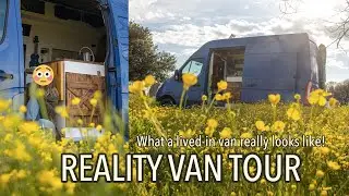 Reality VAN TOUR | What a lived-in van really looks like