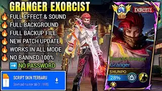 🔥 Script Skin Granger Exorcist | No Password, Full Effect & Sound | New Patch Mobile Legends