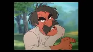 Daffy duck bites Amos Slade