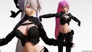 [MMD] Kiss Me : TDA Luka and TDA Haku