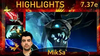 ⭐ 7.37e MikSa` Visage |K+A-D - 51 KP - 82%| Offlane Highlights - Dota 2 Top MMR