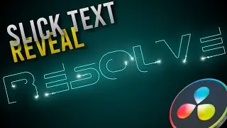 Sick Text Reveal  (Part 2) | No Plugins | Davinci Resolve 19