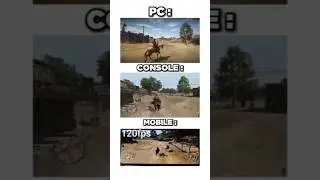 RDR1 PC VS CONSOLE VS MOBILE 