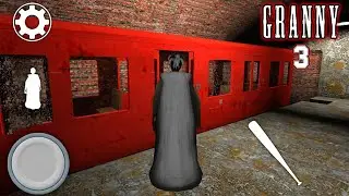 Escaping As The Real “Official Granny” In Granny 3 Train Escape!