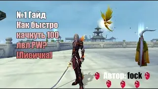 Гайд#1 Как быстро апнуть 100 уровень в PW? [1.5.5 Лисичка] (Неактуально)