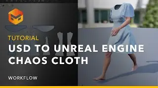 USD to Unreal Engine Chaos Cloth Workflow