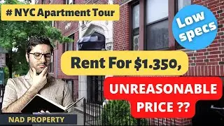 Inside NYC Apartment Tour || Rent for UNREASONABLE price, you want??