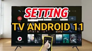 Cara setting tv android TCL buat yang baru beli tv