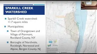 Sparkill Creek Watershed Characterization Community Presentation