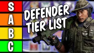 The *BEST* Brutal Swarm Defender Operator Tier List! Rainbow Six Siege 2022!