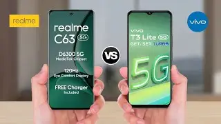 Realme C63 5G Vs ViVO T3 Lite 5G