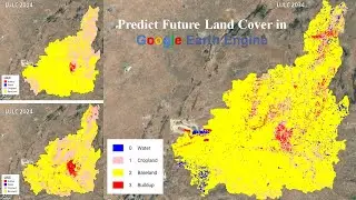 Future Prediction LULC using Google Earth Engine , IDRISI Selva V.17 , QGIS Molusce plugin , Terrset