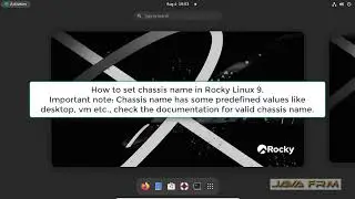 How to Set or Change Chassis Name on Rocky Linux 9