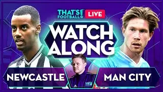 NEWCASTLE vs MAN CITY | Mark Goldbridge LIVE