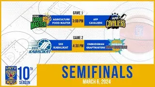 LIVE FULL GAMES: UNTV Cup Semifinals at NOVADECI CONVENTION CENTER, QC | March 6, 2024