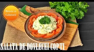 SALATA DE DOVLECEI COPTI CU IAURT SI USTUROI
